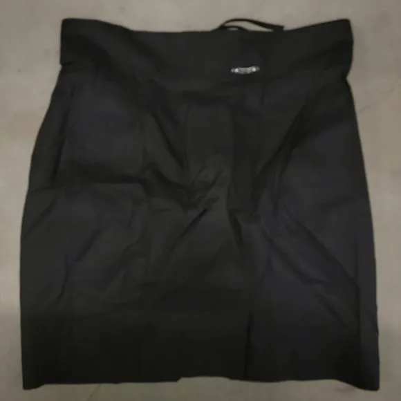 Cop Copine Zip Up Black Skirt