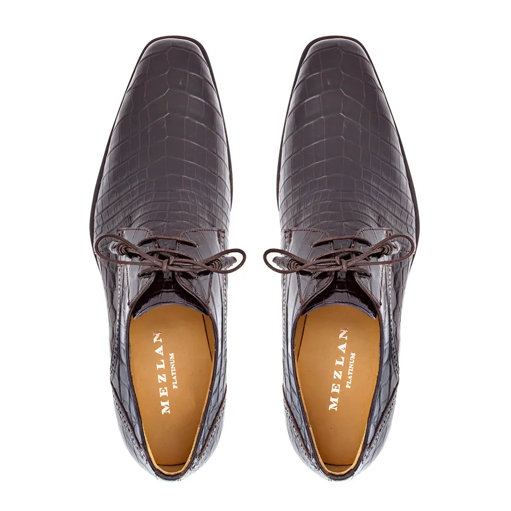 Dandy Alligator Lace Up