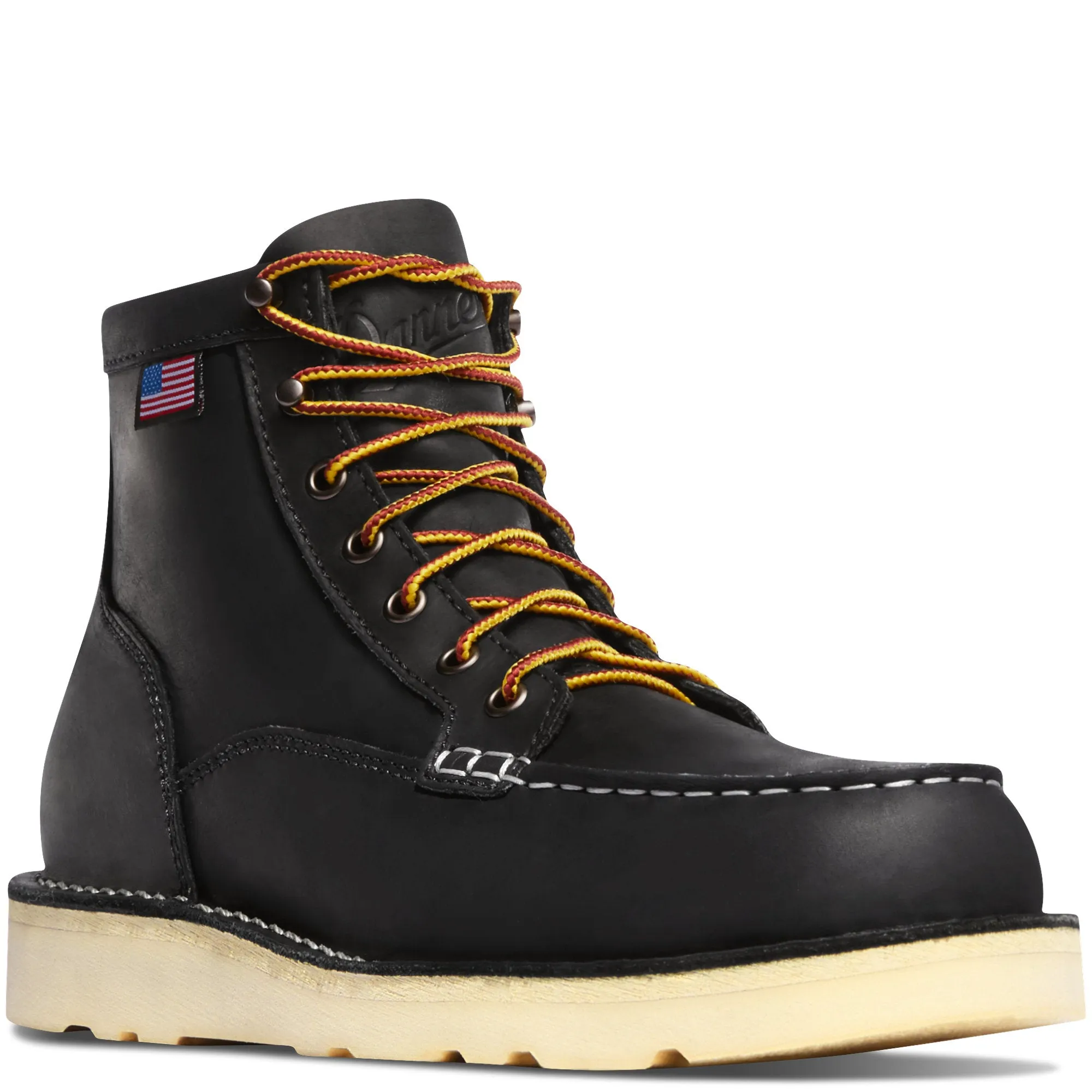 Danner Bull Run Moc Toe Black Boot