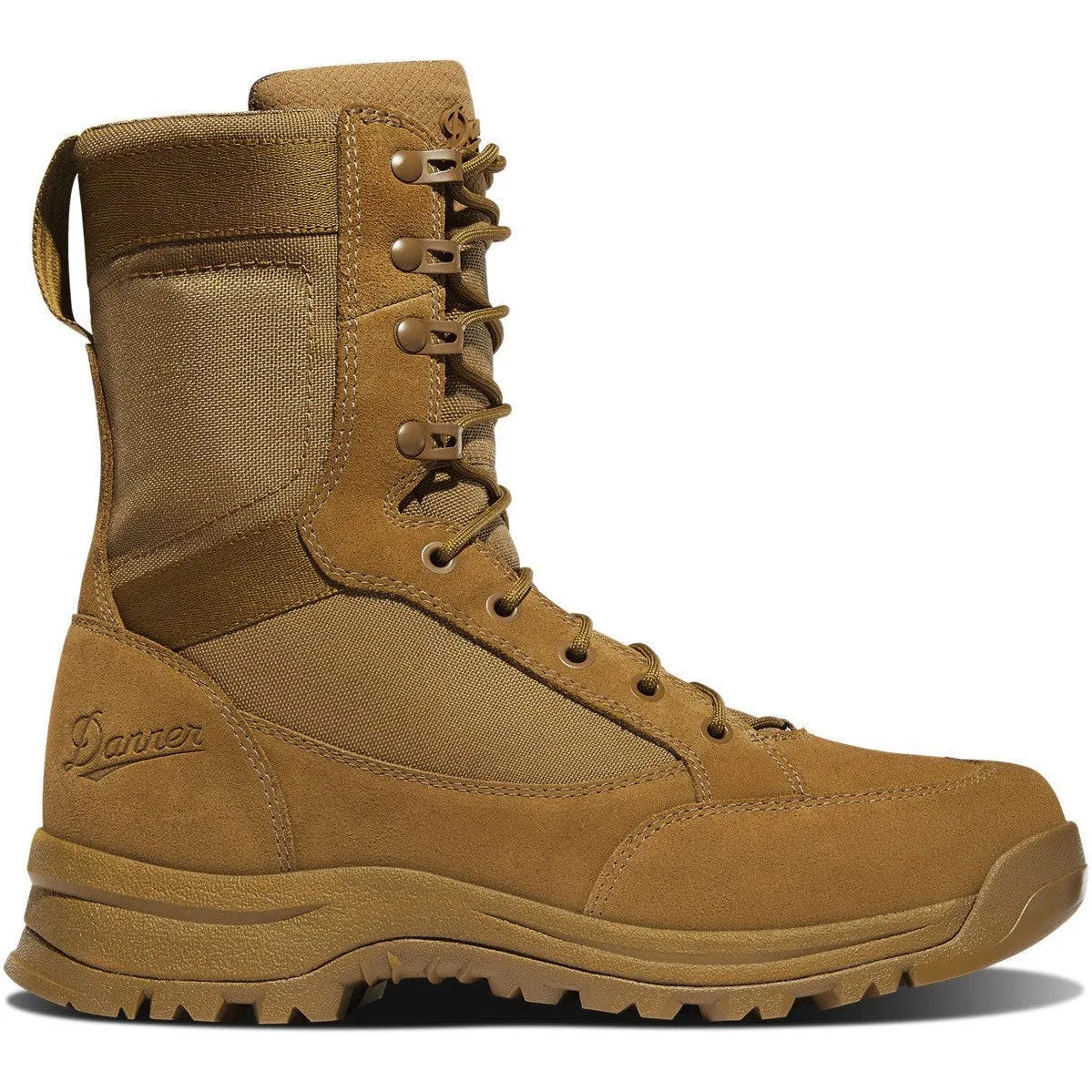 Danner Men's Tanicus 8" Composite Toe Side Zipper Military Boot -Coyote- 55322