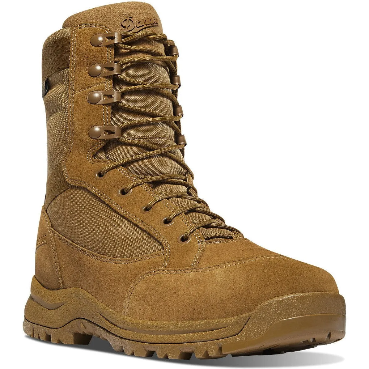 Danner Men's Tanicus 8" Composite Toe Side Zipper Military Boot -Coyote- 55322