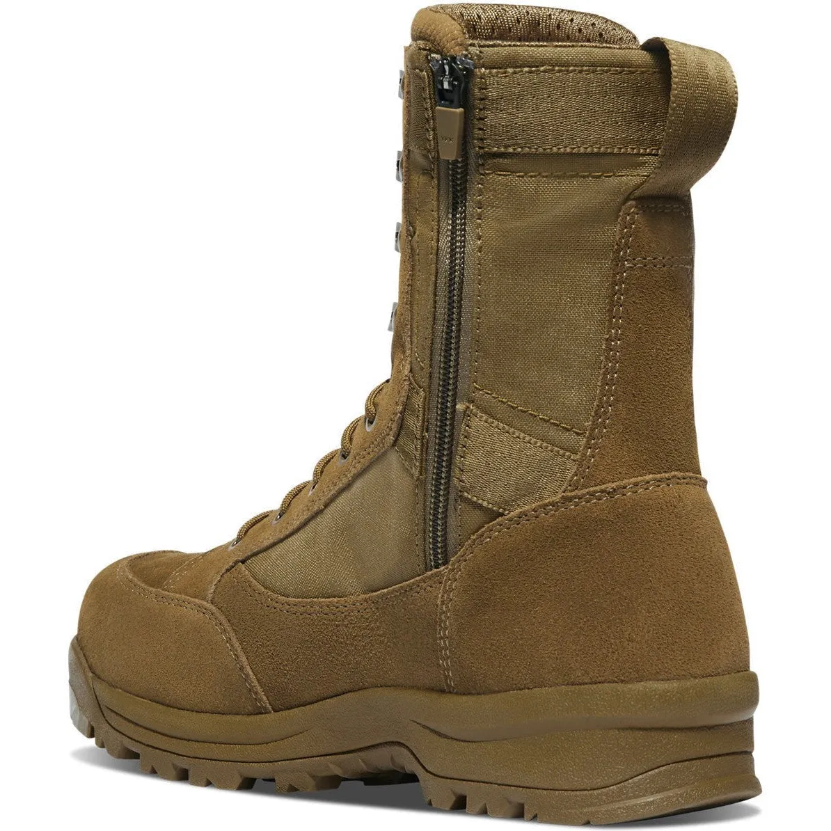 Danner Men's Tanicus 8" Composite Toe Waterproof Side Zipper 400G Military Boot -Coyote- 55325