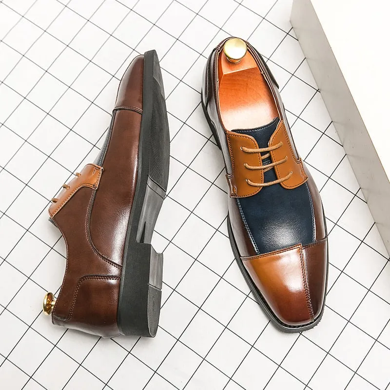 DapperStride Cap Toe Derby Shoes