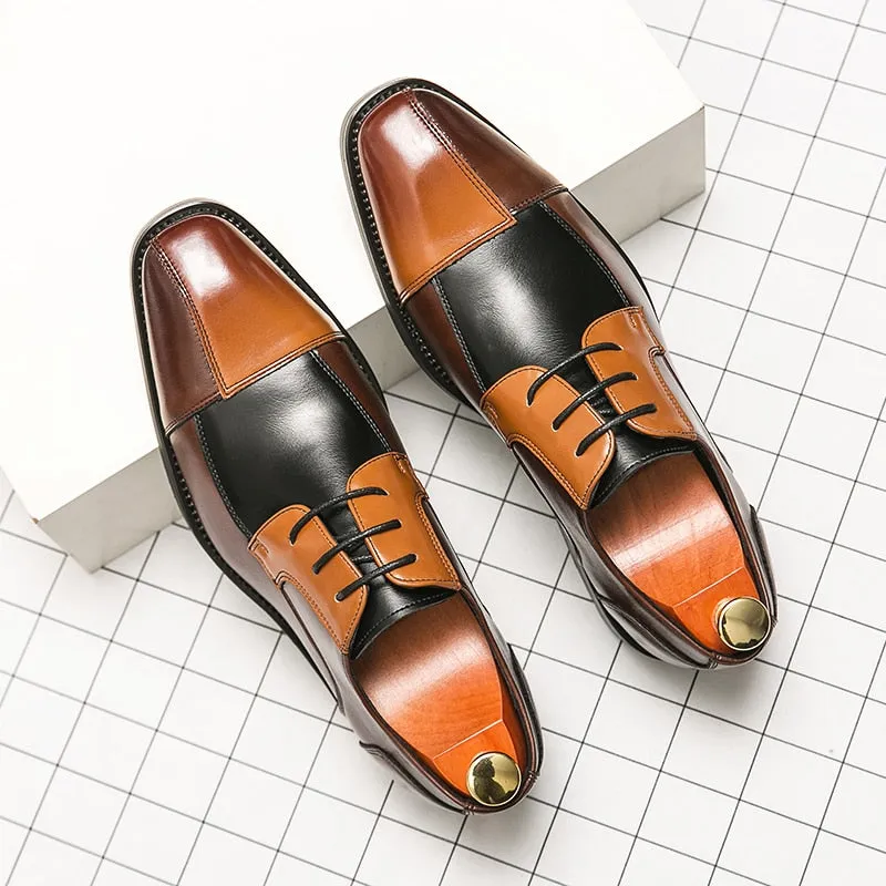 DapperStride Cap Toe Derby Shoes
