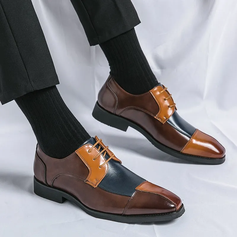 DapperStride Cap Toe Derby Shoes