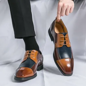 DapperStride Cap Toe Derby Shoes
