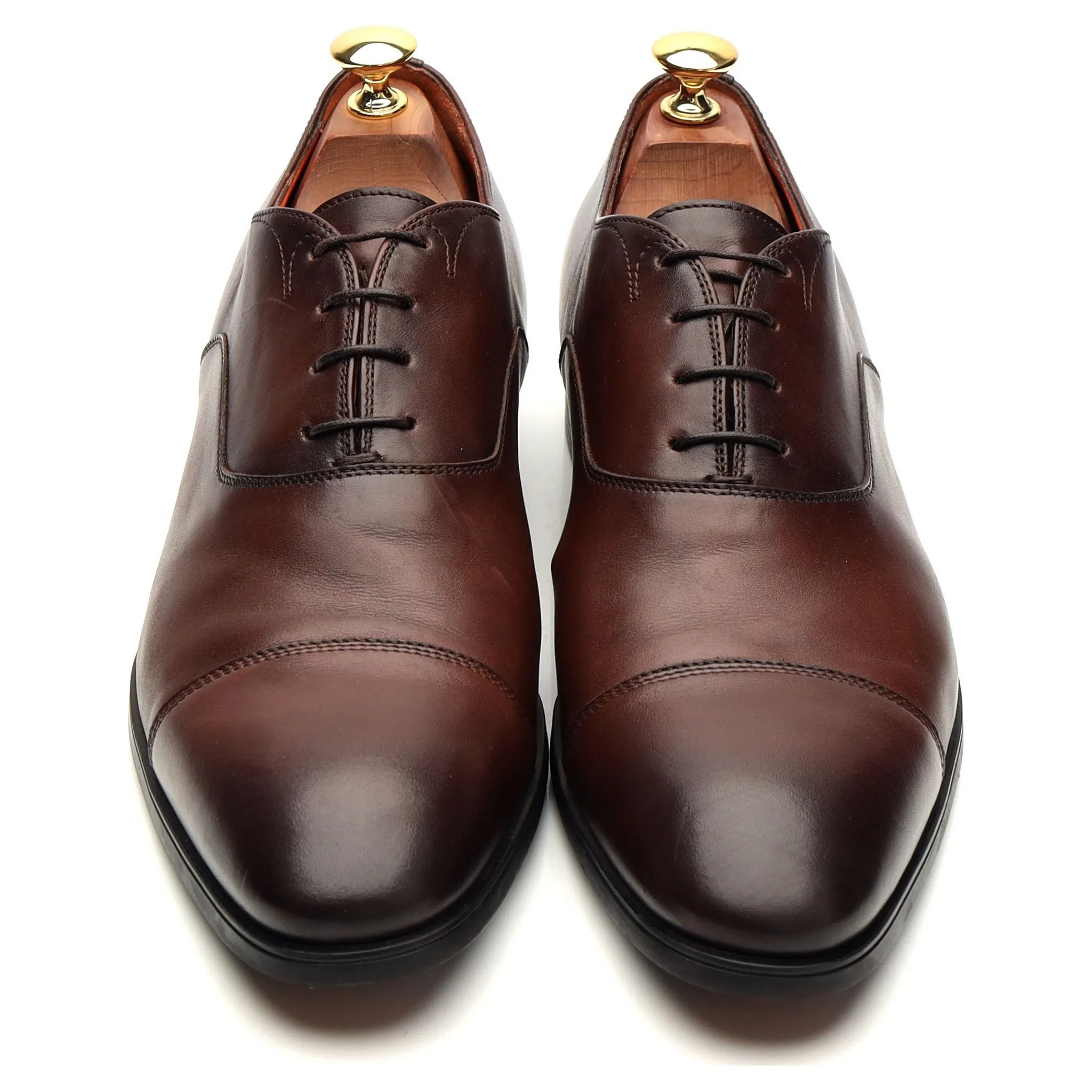 Dark Brown Leather Oxford UK 9 US 10