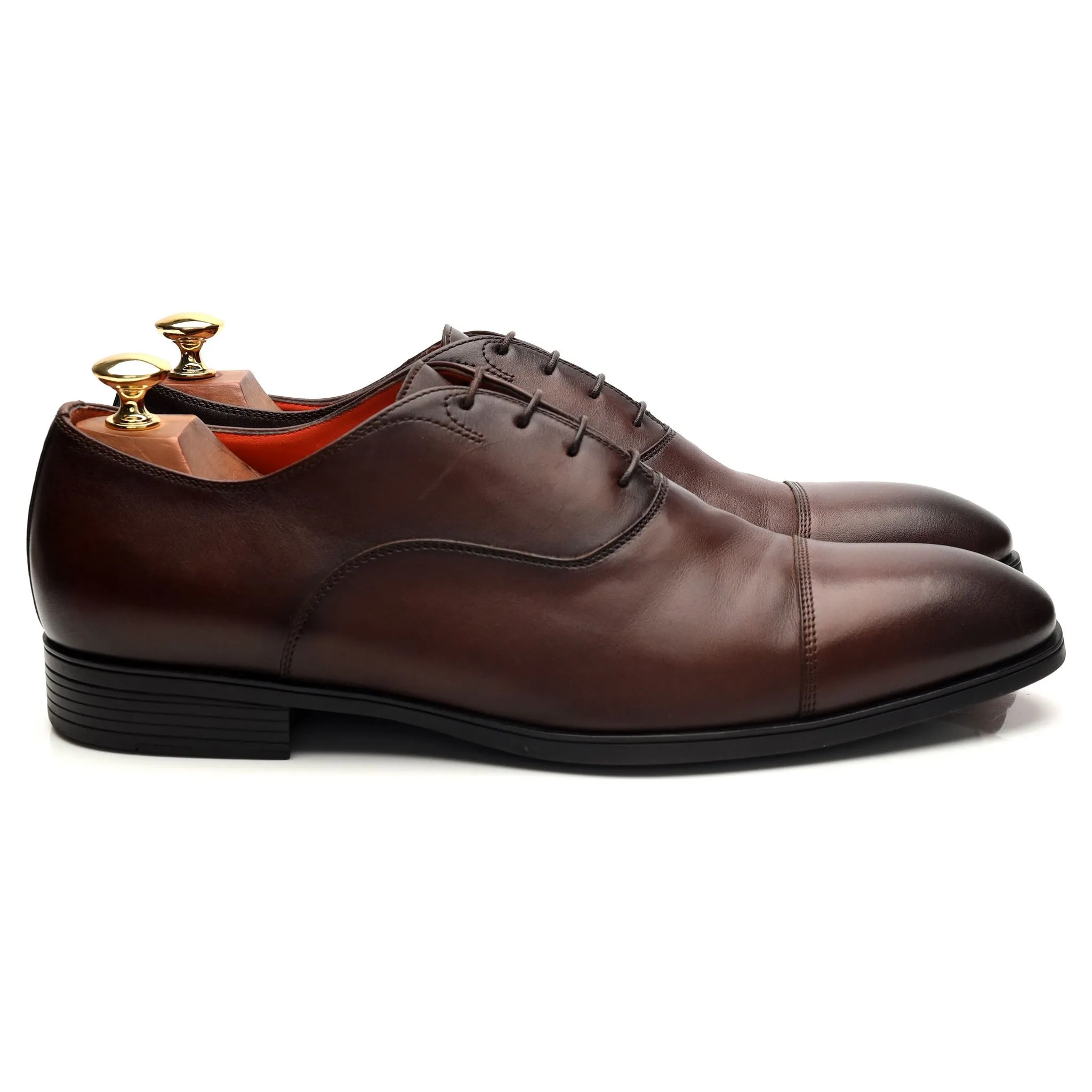Dark Brown Leather Oxford UK 9 US 10