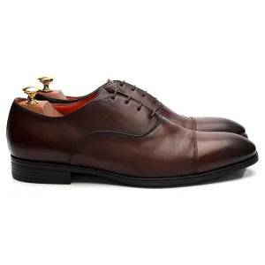 Dark Brown Leather Oxford UK 9 US 10
