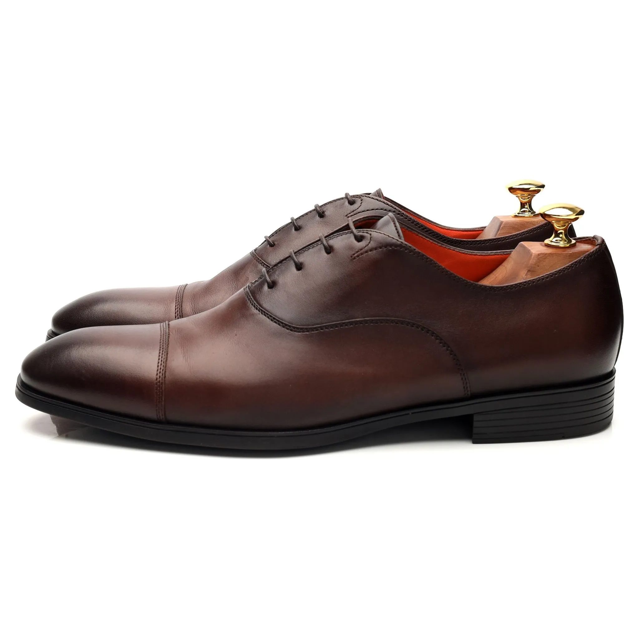 Dark Brown Leather Oxford UK 9 US 10