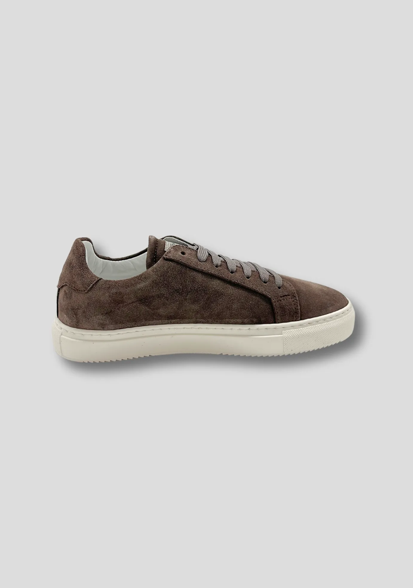 Dark Brown Suede Sneakers