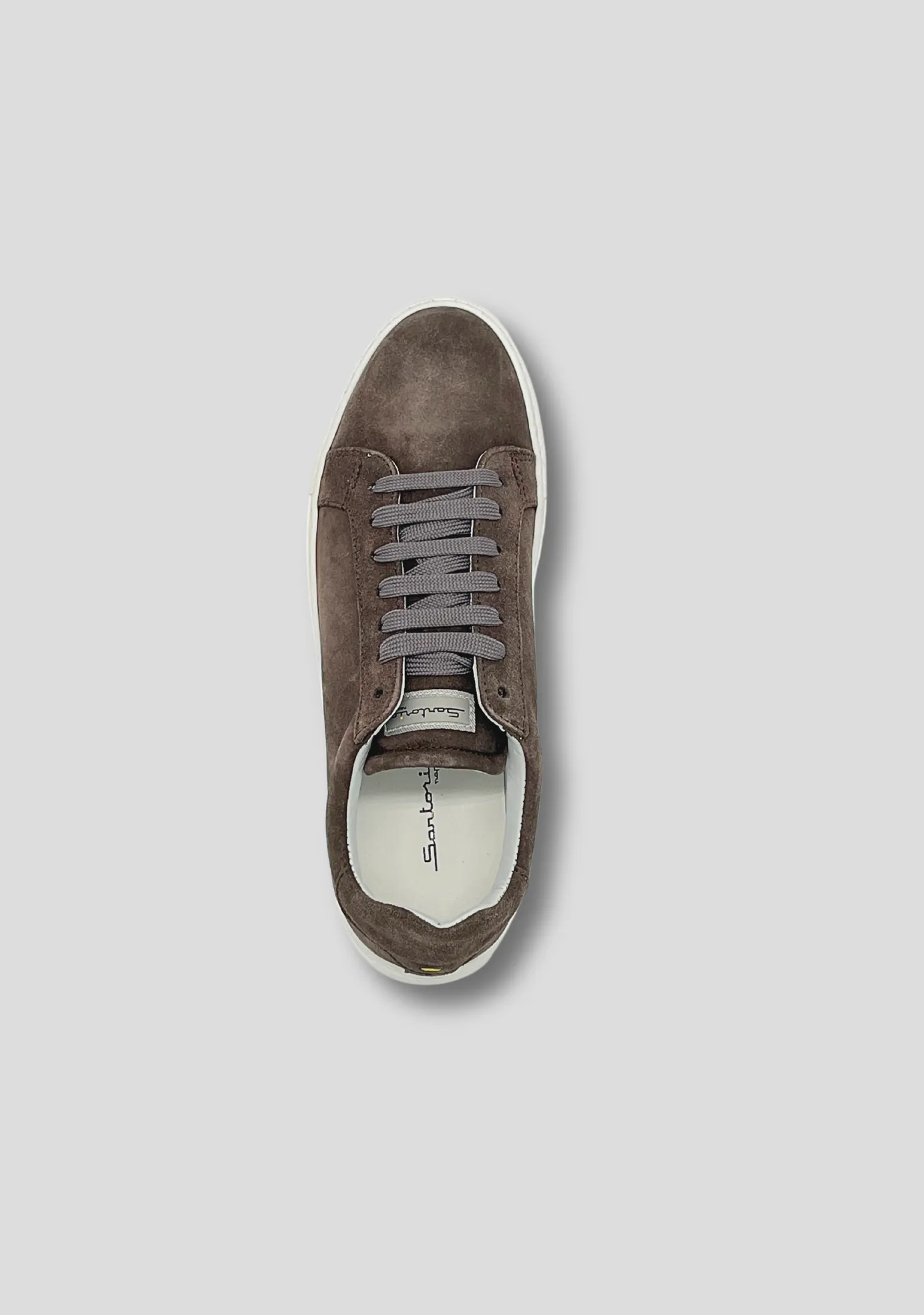 Dark Brown Suede Sneakers