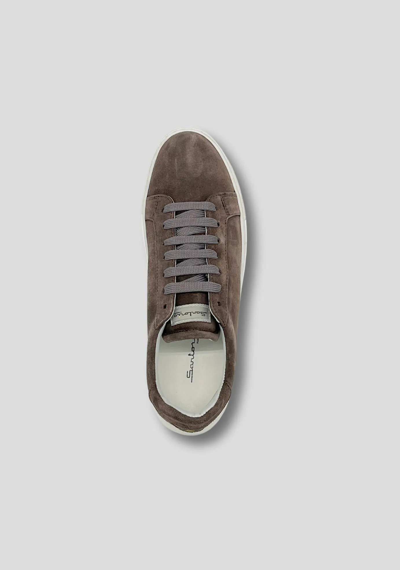 Dark Brown Suede Sneakers