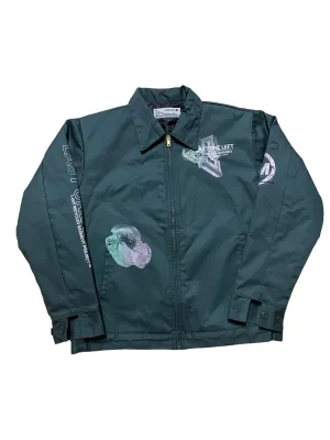 Dark Green Work Jacket (M/L)