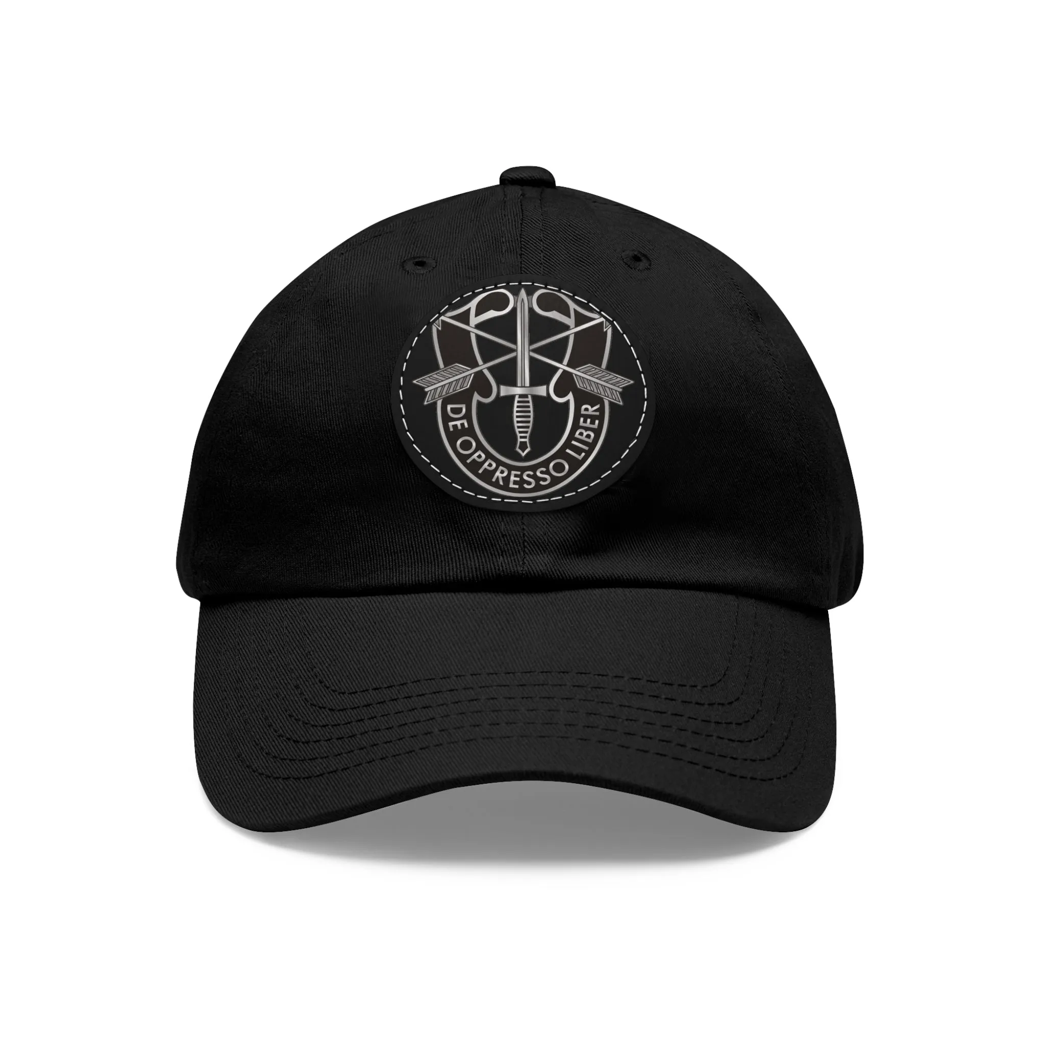 DE OPPRESSO LIBER Hat with Leather Patch (Round)
