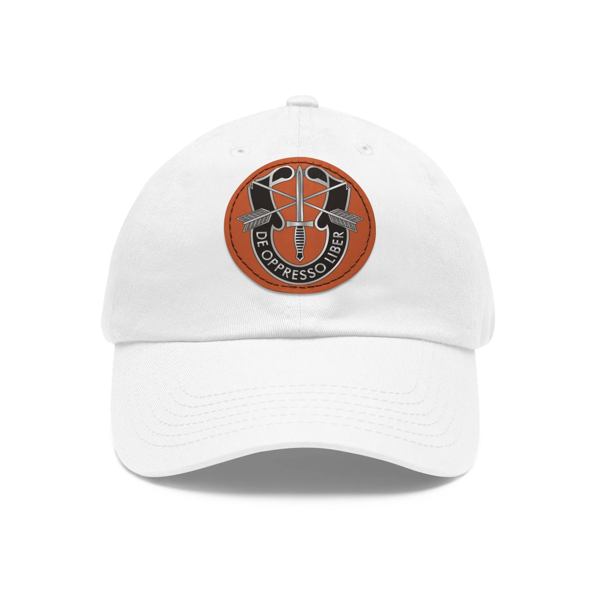 DE OPPRESSO LIBER Hat with Leather Patch (Round)