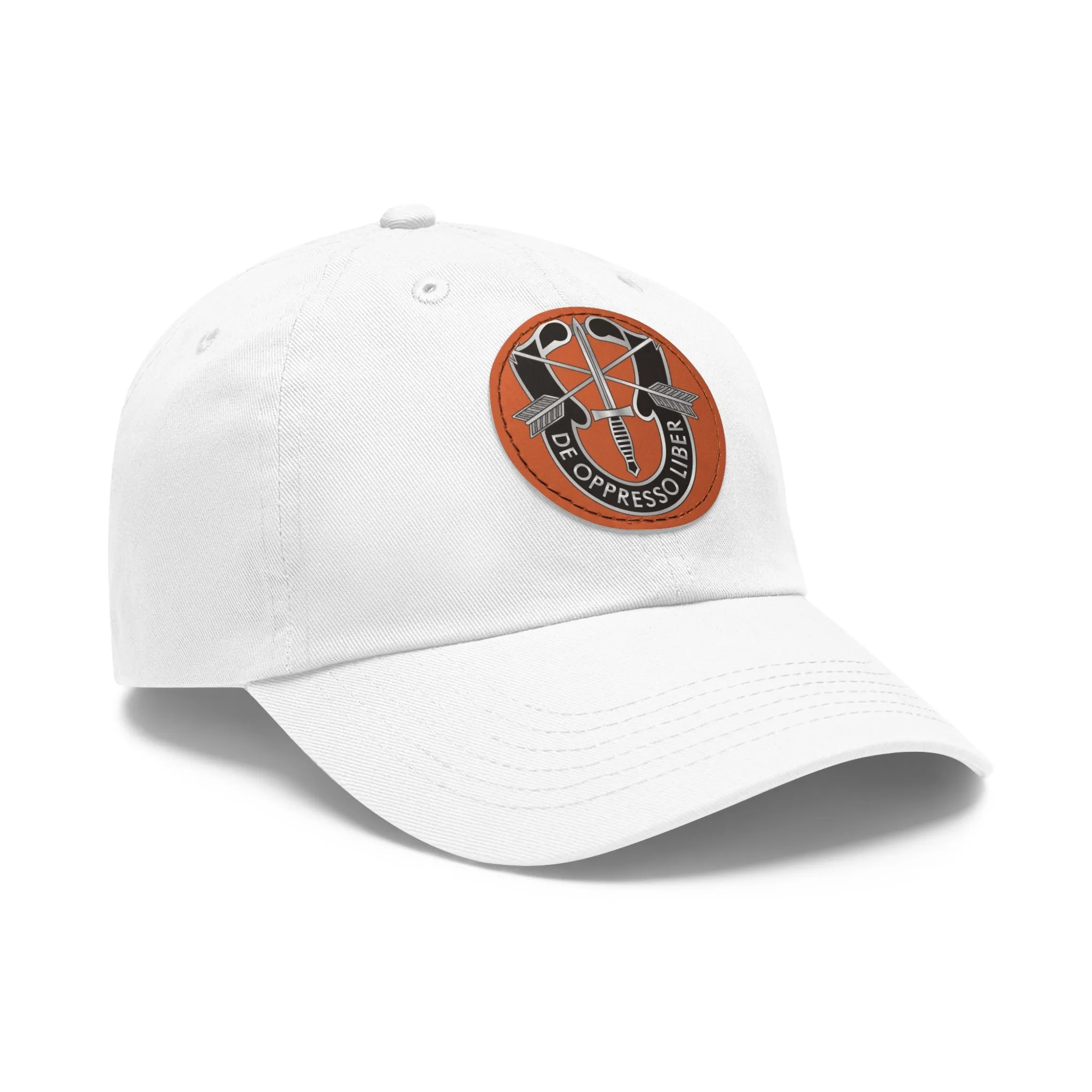DE OPPRESSO LIBER Hat with Leather Patch (Round)