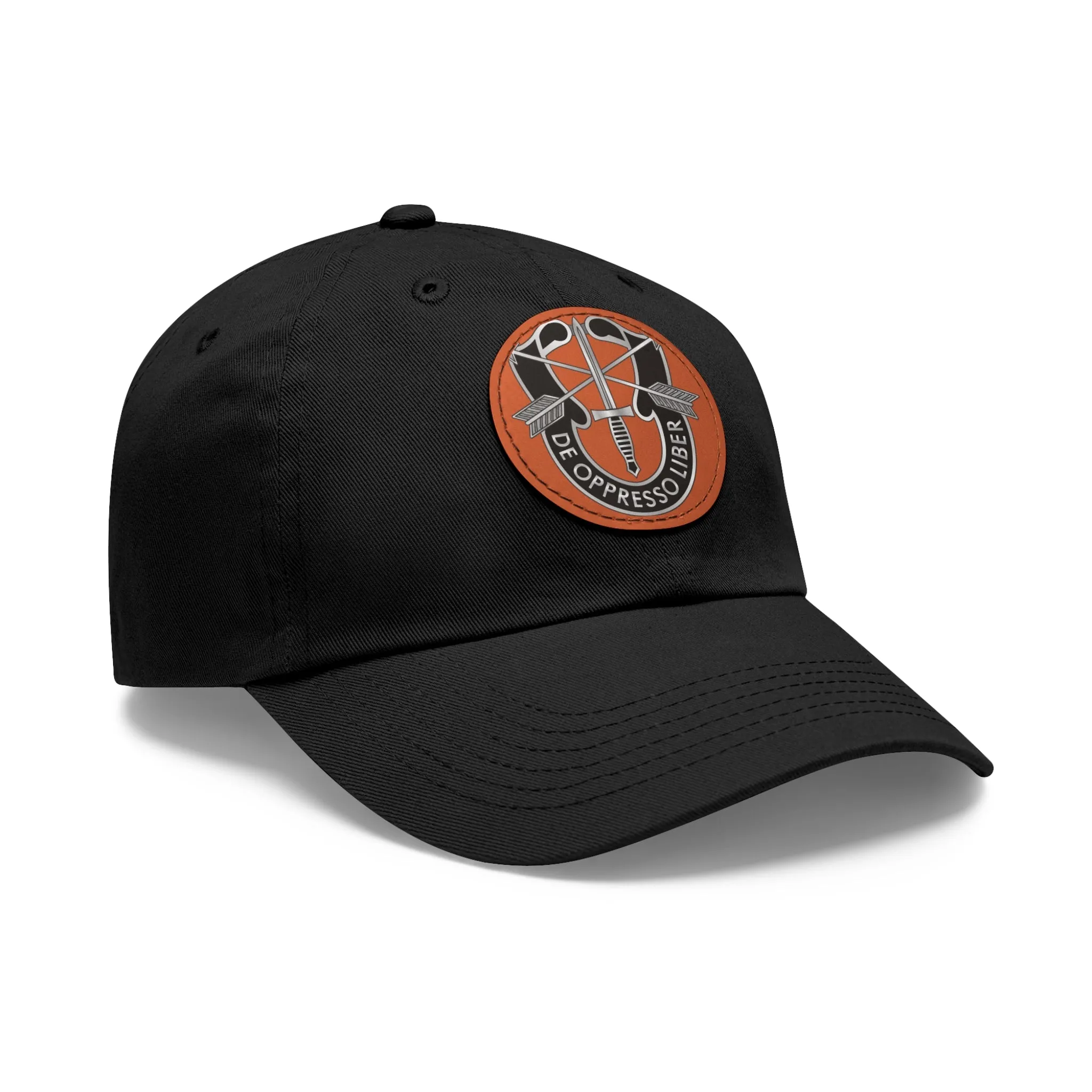 DE OPPRESSO LIBER Hat with Leather Patch (Round)