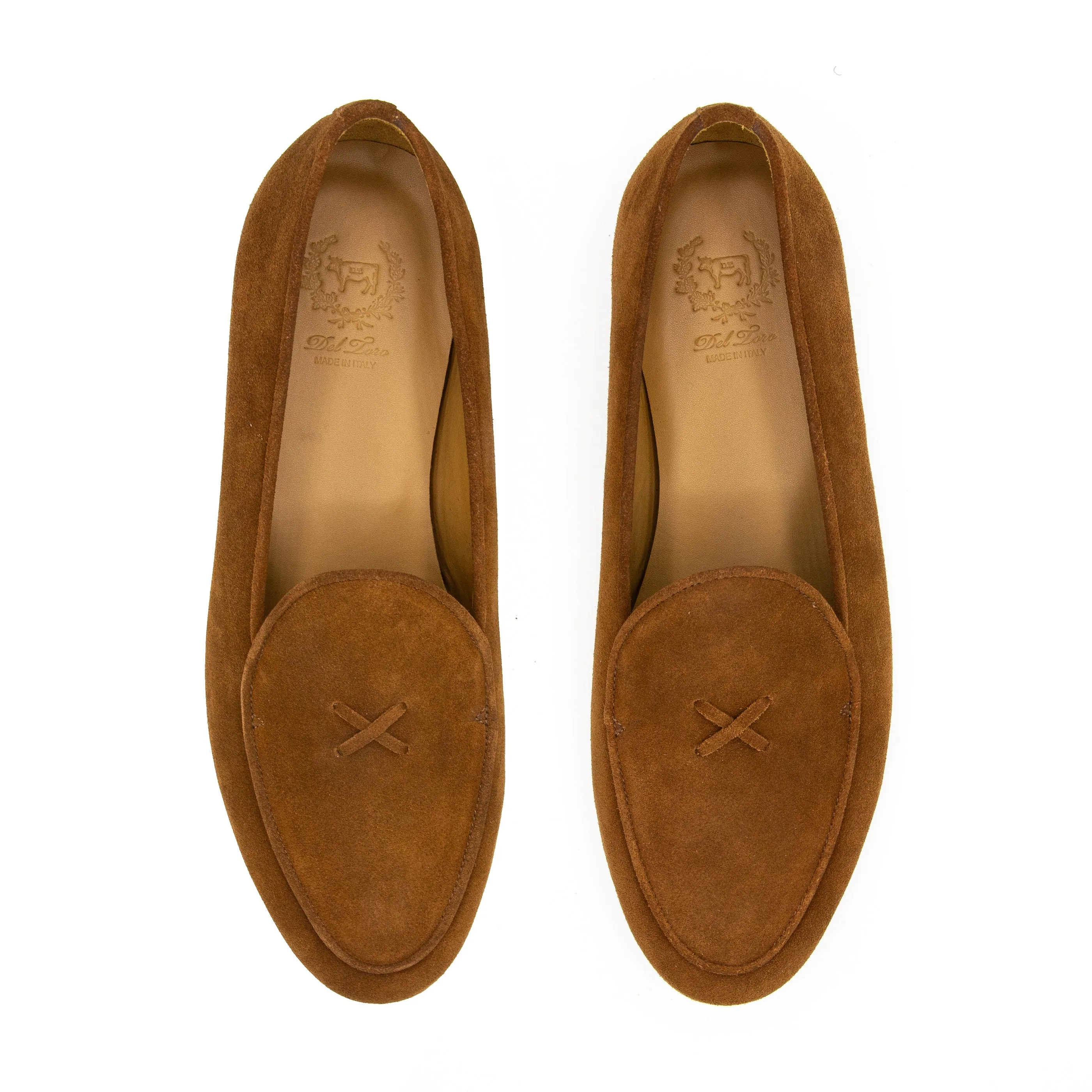 Del Toro Cognac Suade Milano Loafer