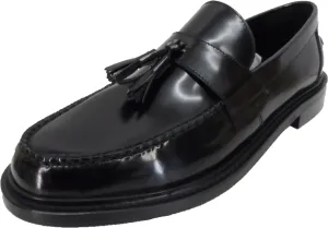 Delicious Junction and Trojan Mens The Duke Black Tassel Loafers