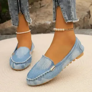 Denim Loafers