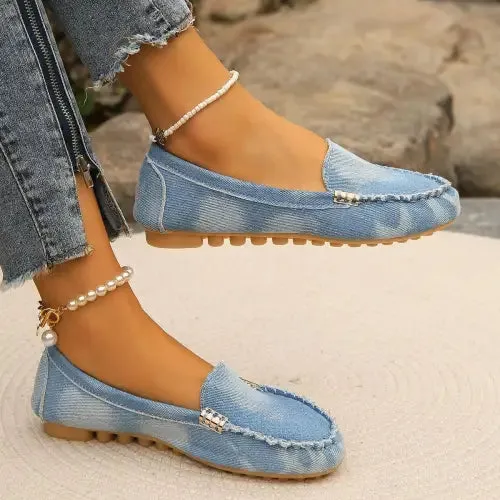 Denim Loafers