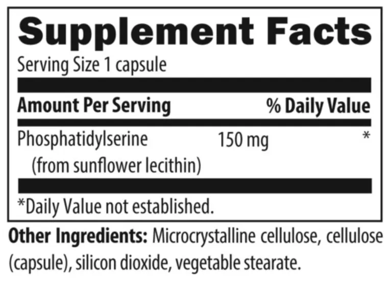 Designs For Health PS150 Phosphatidyl Serine 60's