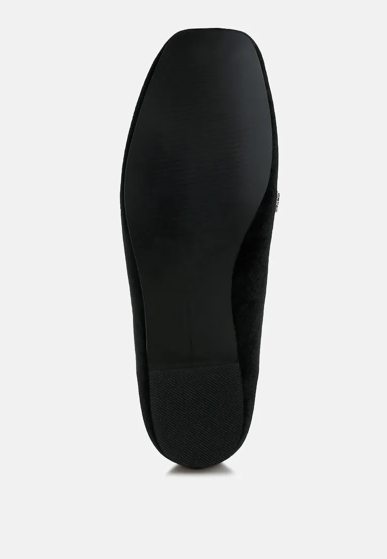 Diamante Strap Loafers By MODE