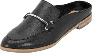 Dolce Vita Cheri Loafer Mules Black