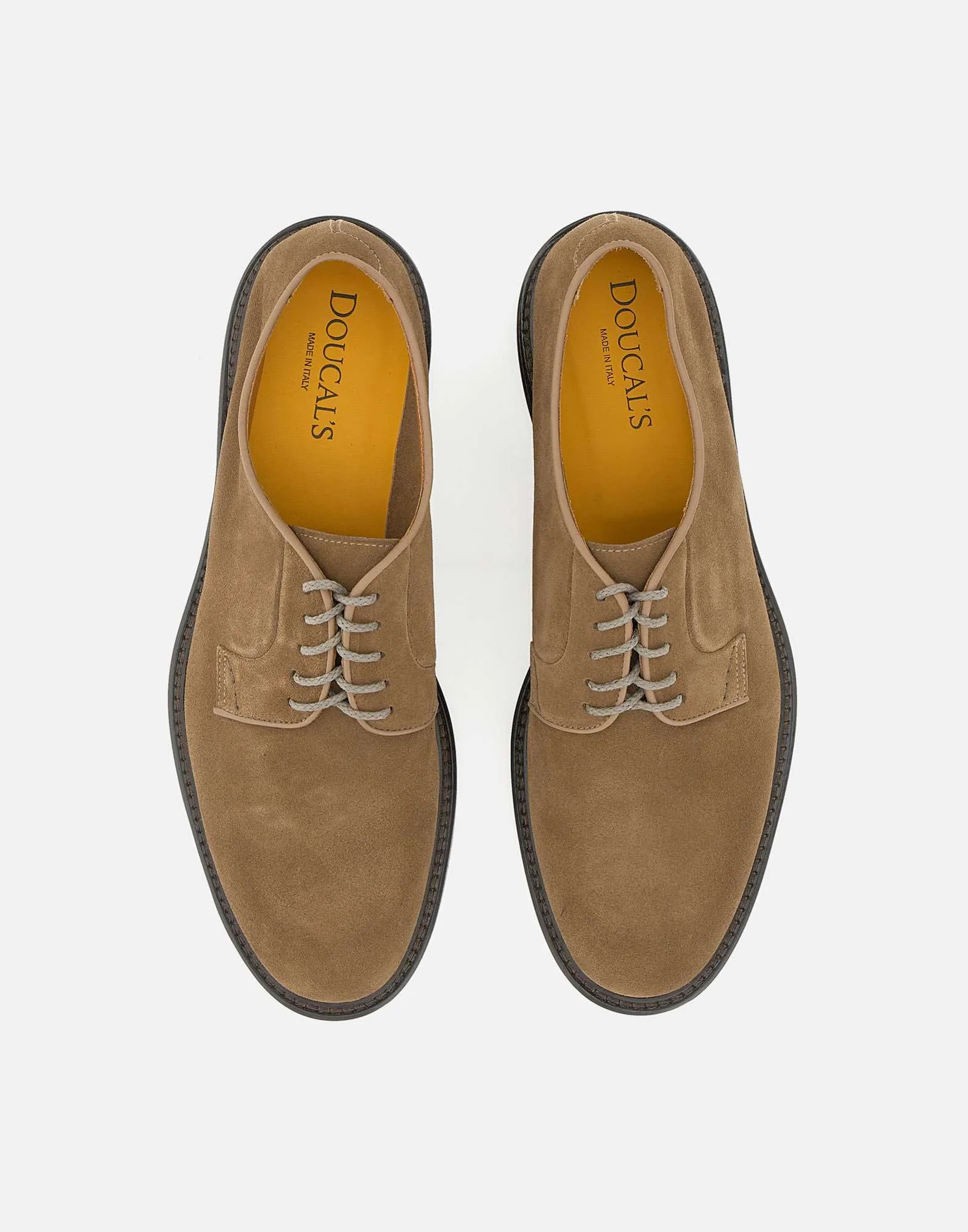 Doucals Mink Suede spetsar upp derbyskor
