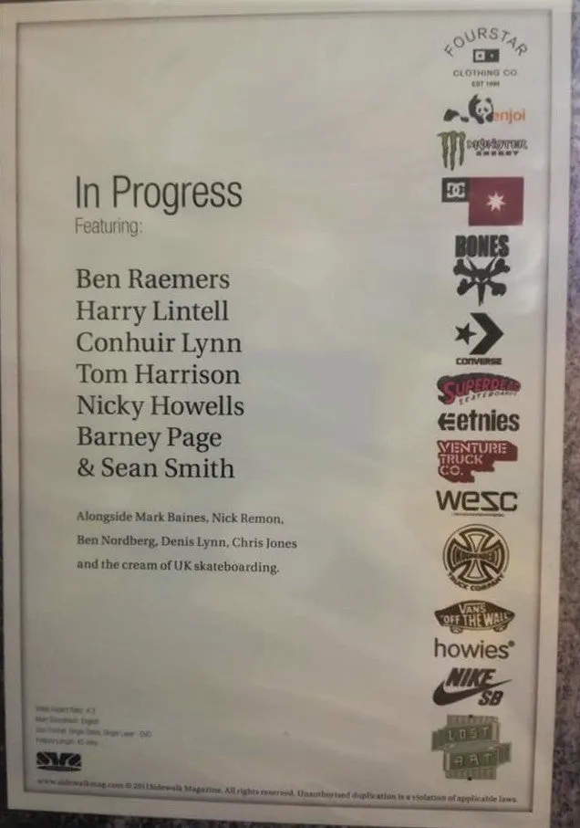 DVD: Sidewalk - In Progress
