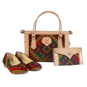 Elegant Tote and Clutch Set | Perfectly Paired with Ballet Flats Nk-177