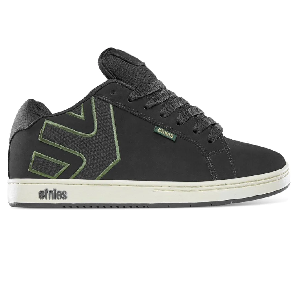 ETNIES FADER BLACK GREEN TRAINERS