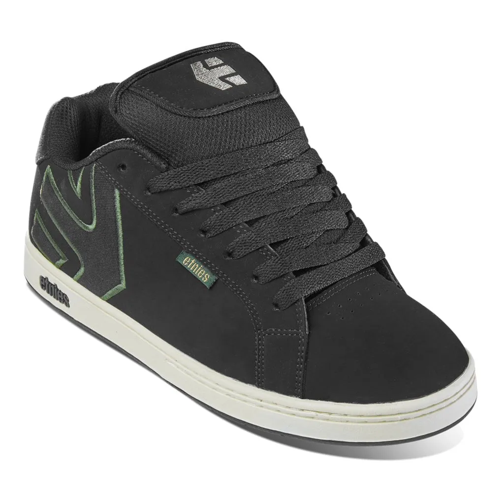 ETNIES FADER BLACK GREEN TRAINERS