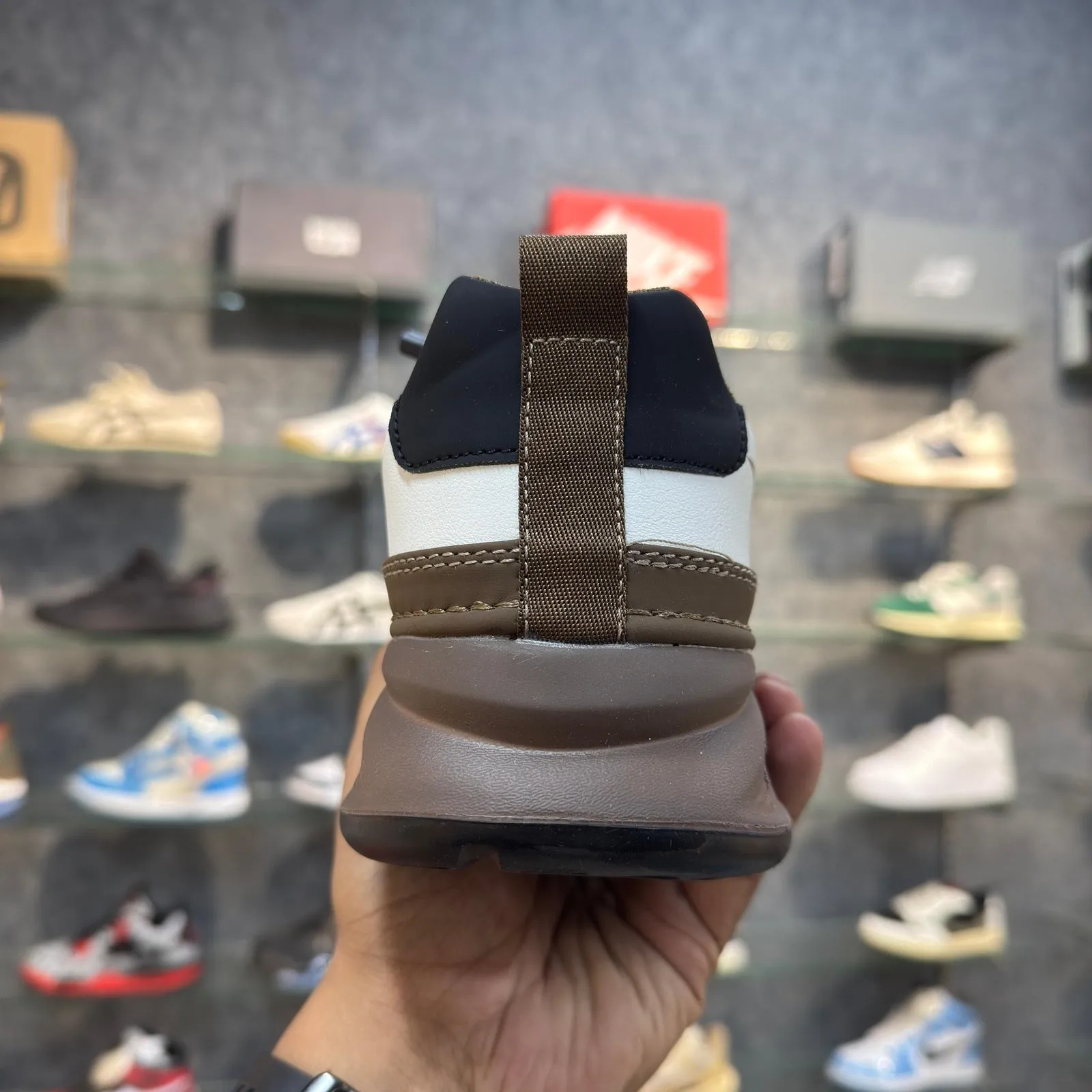 Fashion Gaegrlo Flash Brown White