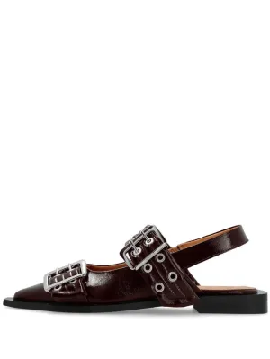 Feminine Buckle Ballerina