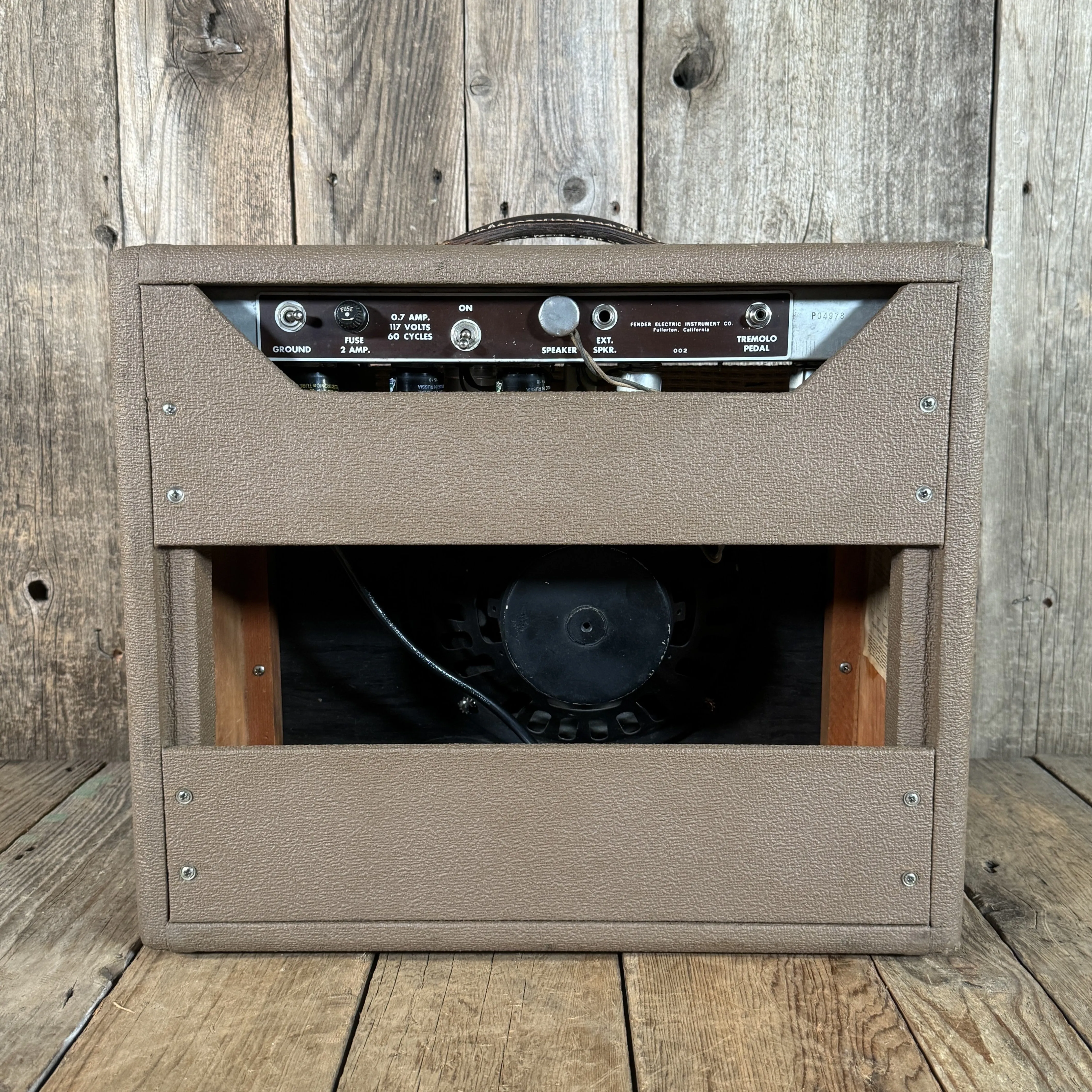 Fender Princeton Amp 6G2 1962 Brown