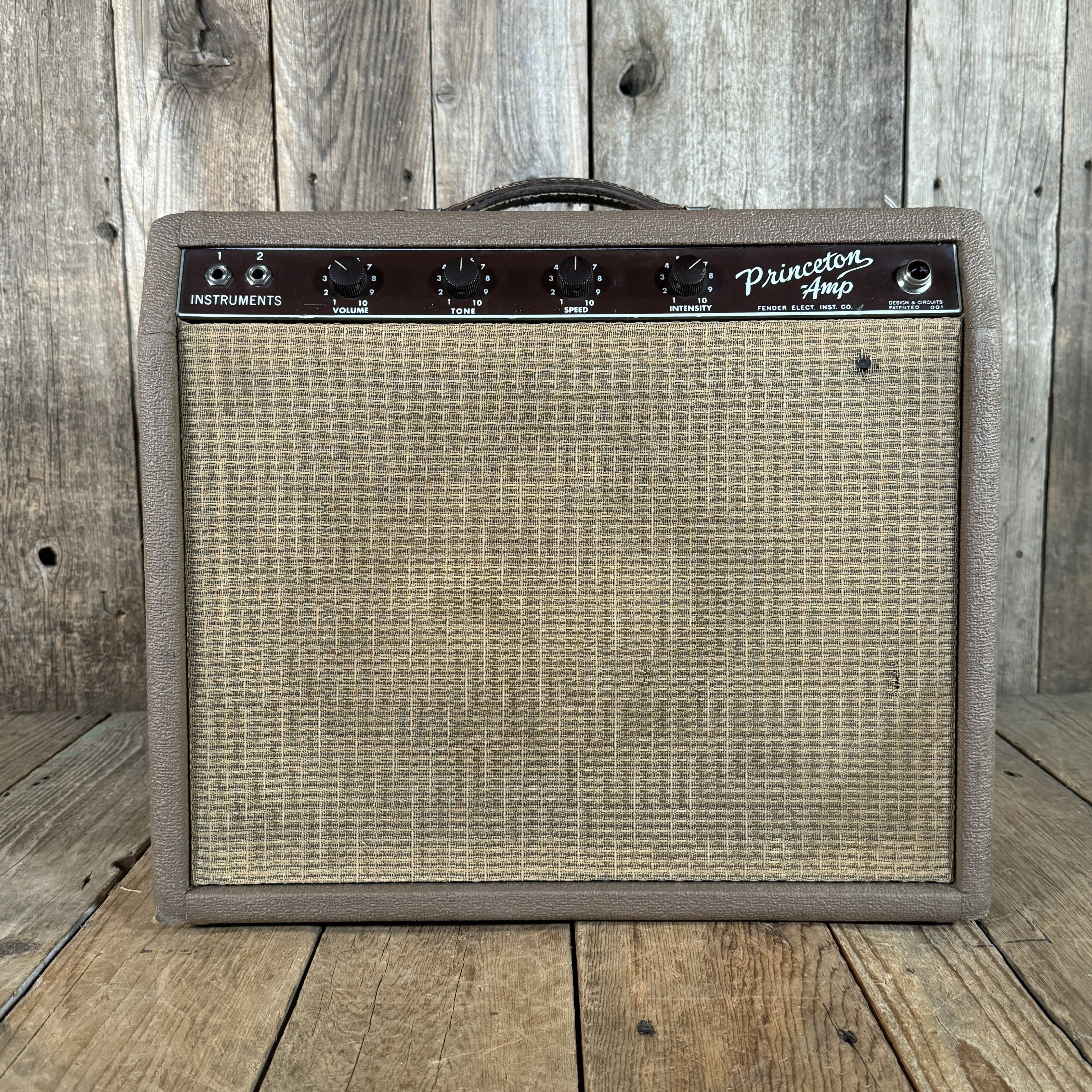 Fender Princeton Amp 6G2 1962 Brown