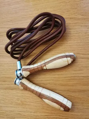Fight Co Leather Swivel Skipping Rope