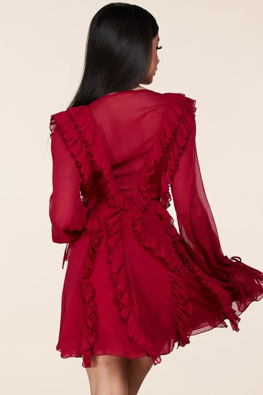 Fine Like Wine Mini Dress