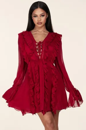 Fine Like Wine Mini Dress
