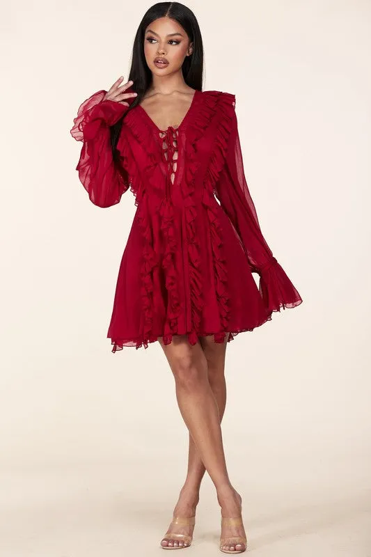 Fine Like Wine Mini Dress
