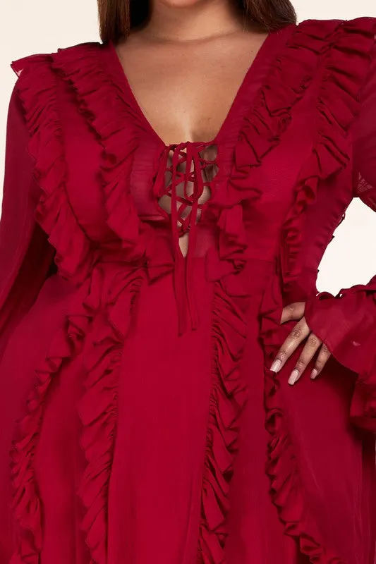 Fine Like Wine Mini Dress