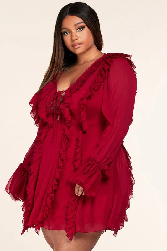 Fine Like Wine Mini Dress