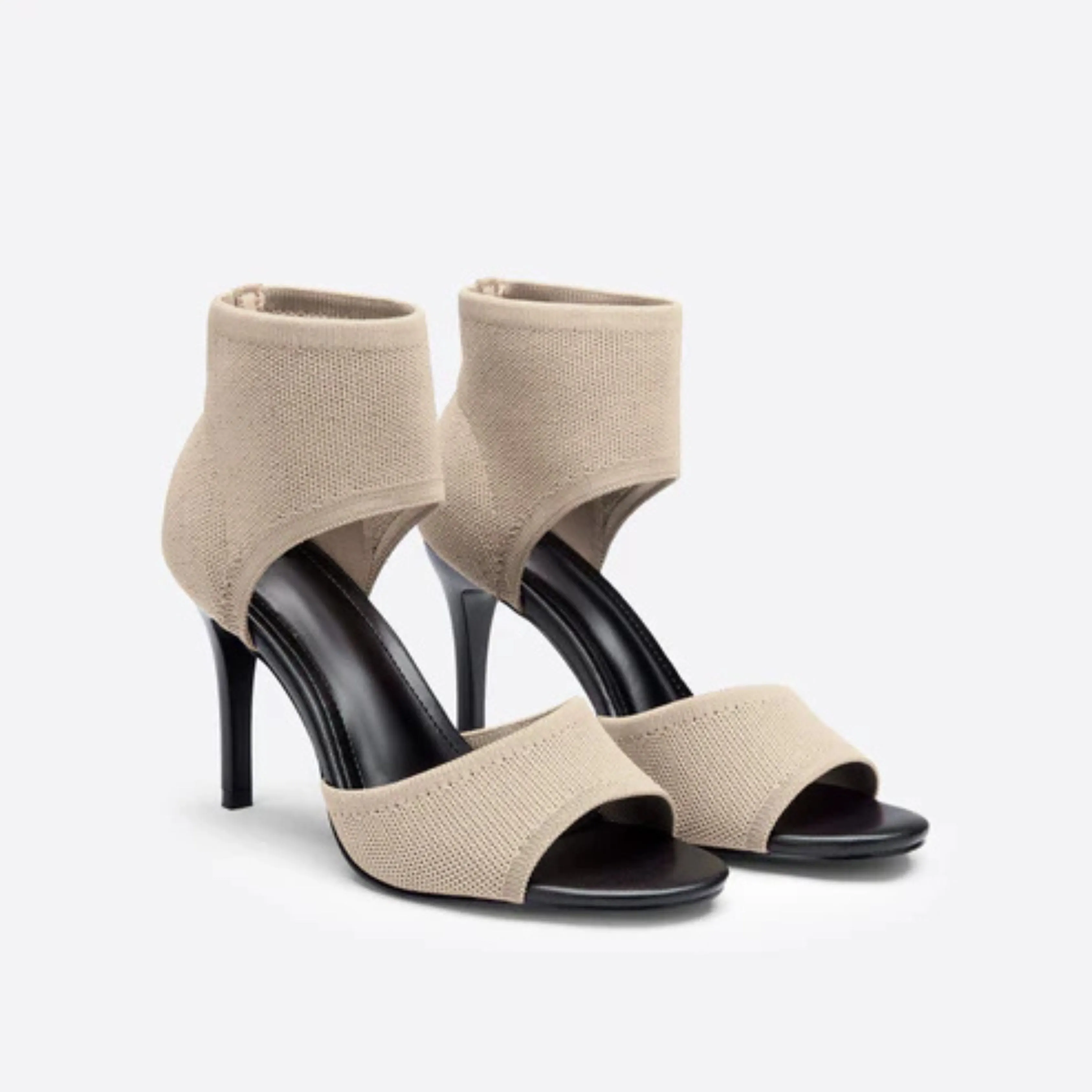 Fiona | Women's Ankle High Heels | Wide Fit