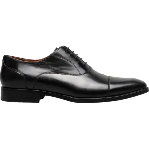 Florsheim Sorrento Black Lux Cap Toe Balmoral Oxford Men's Shoes