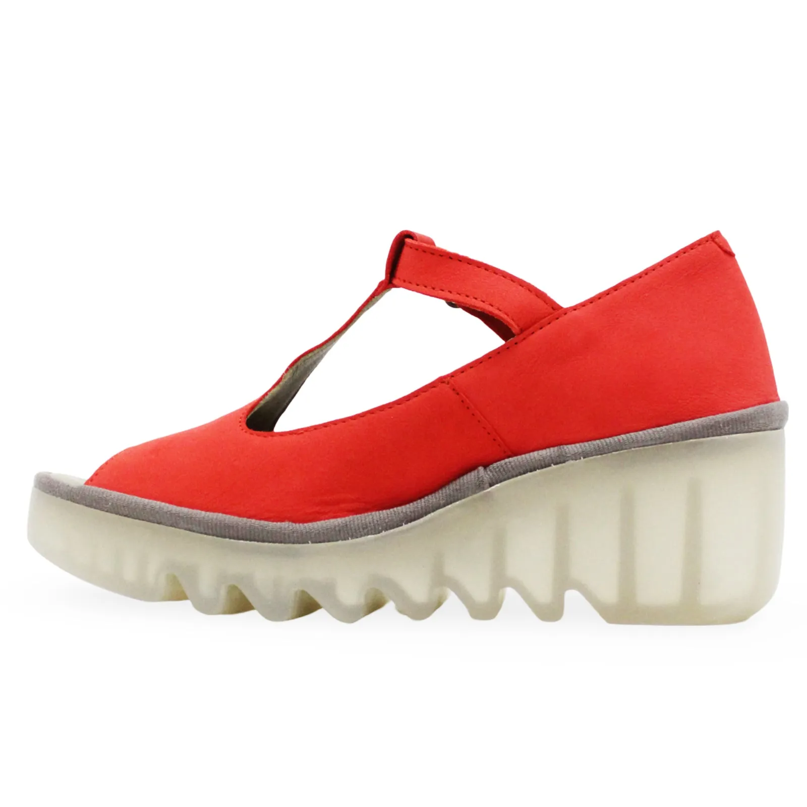 Fly London BEIL584FLY Cupido Leather Women's Heels Sandals
