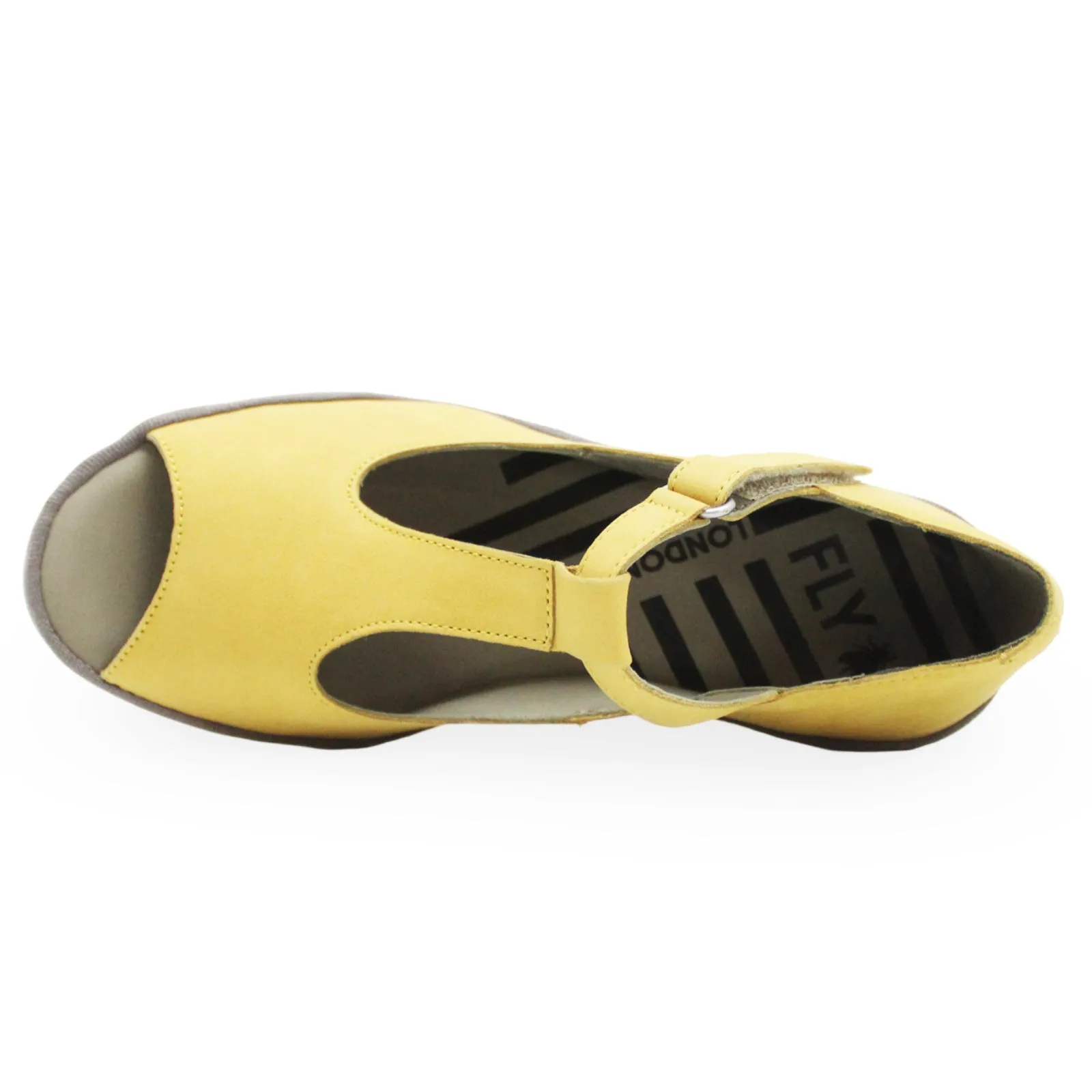 Fly London BEIL584FLY Cupido Leather Women's Heels Sandals