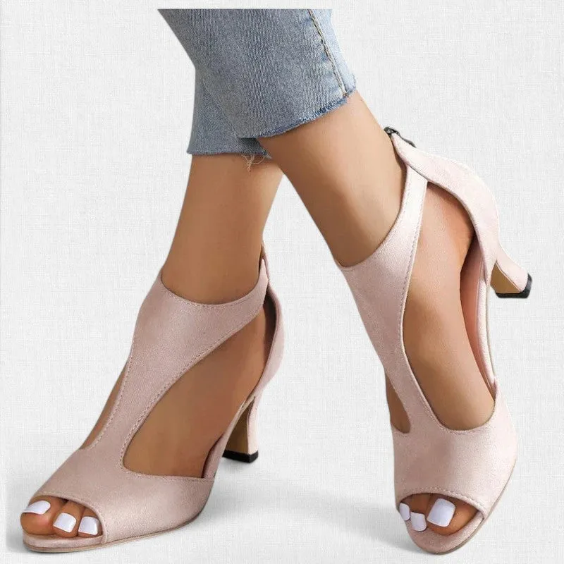 Gaia™ | Chic Supportive Open Heels