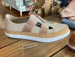 Galley Nude Sneaker By Bay Lane Footwear
